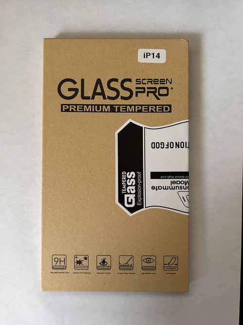 iPhone 14 Screen Pretector | Glass Screen Pro Premium Tempered | 9H Tempered Glass Screen Protector Clear - 2 Pack