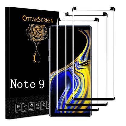 Galaxy Note 9 Screen Protector【3 Pack】3 Pack Galaxy Note 9 Tempered Glass Screen Protector 3D Glass 9H Hardness Tempered Glass Screen Protector for Samsung Galaxy Note 9 Screen Protector
