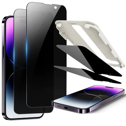 Mohave iPhone 14 Pro Tempered Glass Installation Frame HD Clear Screen Protector
