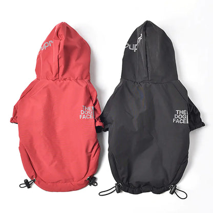 Winter Dog Jacket - Thick Fleece Waterproof Hoodie