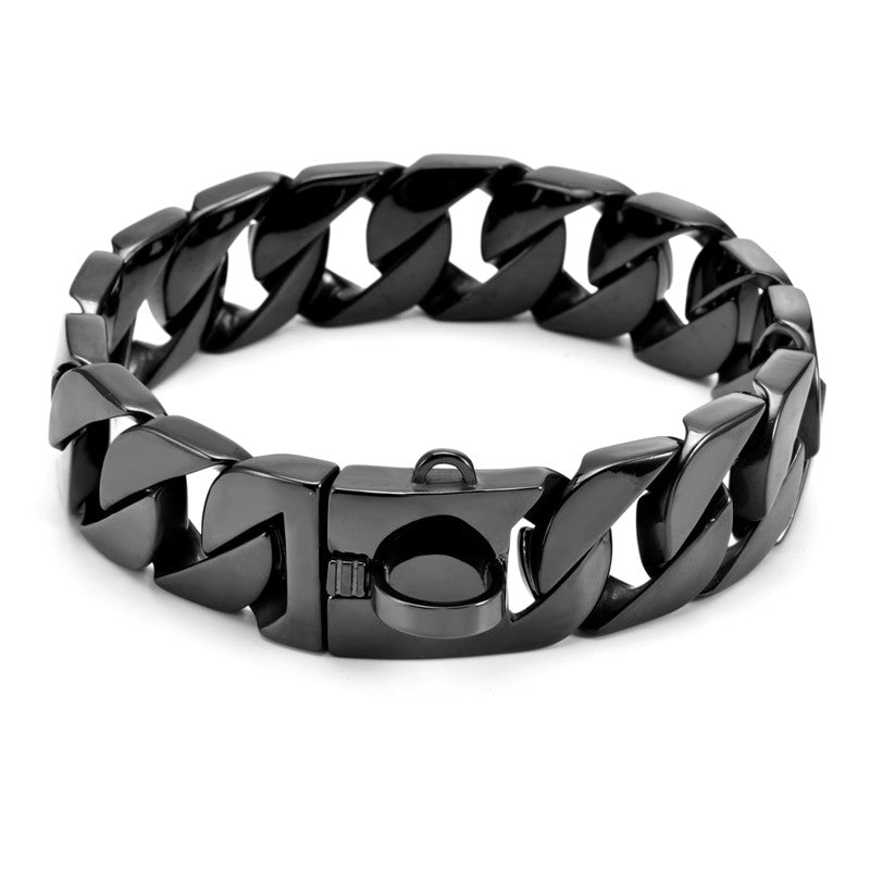 Strong Metal Dog Chain Collars