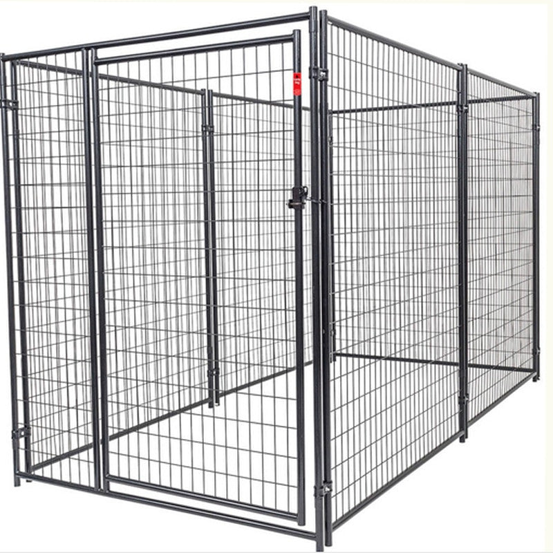 High Quality Large Galvanized Outdoor Dog Kennel/Metal Dog Run Cage