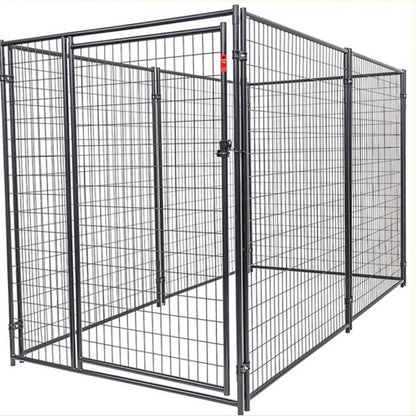 High Quality Large Galvanized Outdoor Dog Kennel/Metal Dog Run Cage