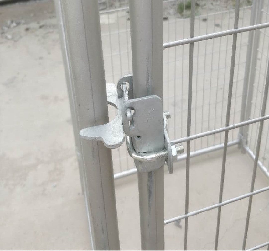 High Quality Large Galvanized Outdoor Dog Kennel/Metal Dog Run Cage