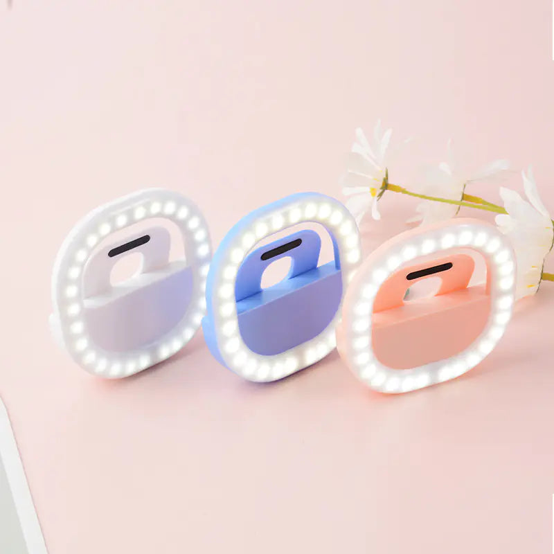 Mini LED Ring Light for Selfies and Live Streaming