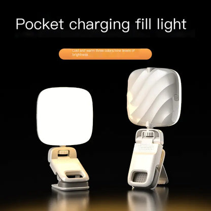Mini LED Desktop Light for Live Streaming and Photography