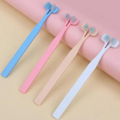 Double-Head Dog and Cat Toothbrush - Four Colors