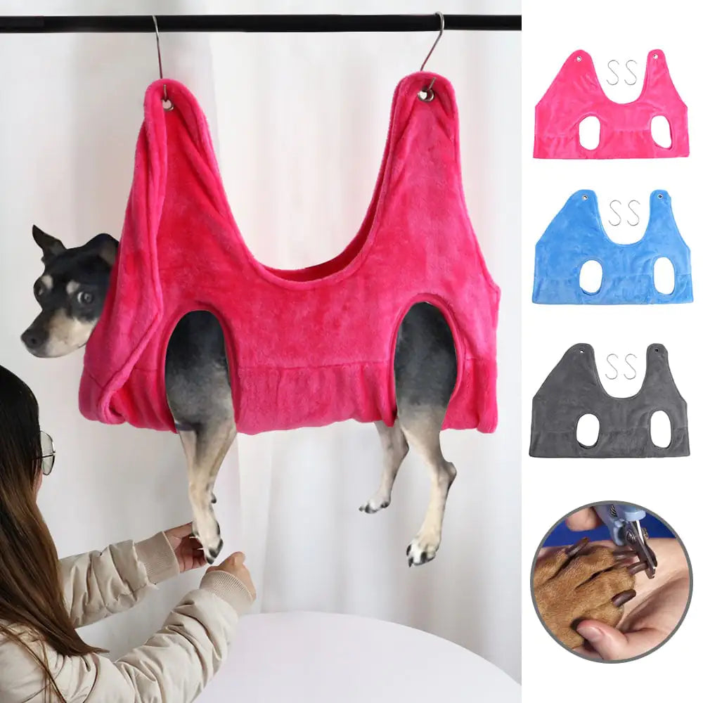 Pet Grooming Hammock Helper Restraint Bag