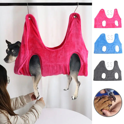 Pet Grooming Hammock Helper Restraint Bag