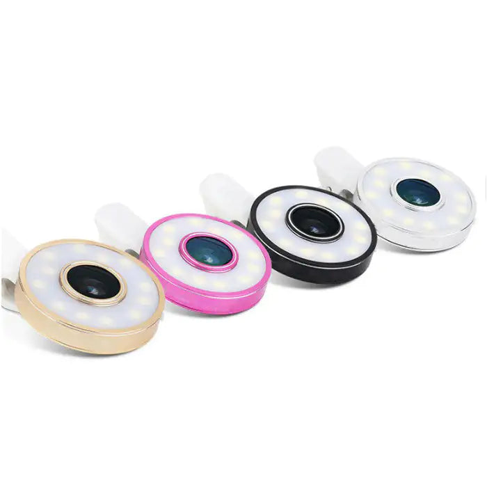 Picture Perfect II Flash Fill LED Light with 3 Clip and Snap Lens