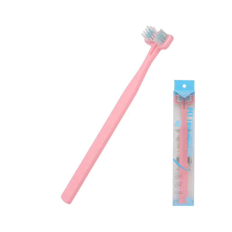 Double-Head Dog and Cat Toothbrush - Four Colors